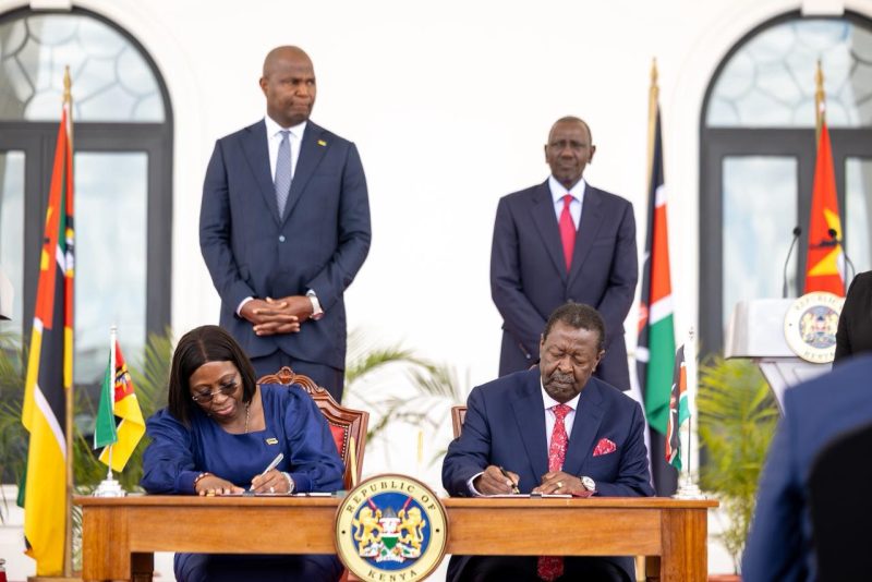 Kenya and Mozambique Sign Three MoUs to Boost Trade, Security and Investment Cooperation