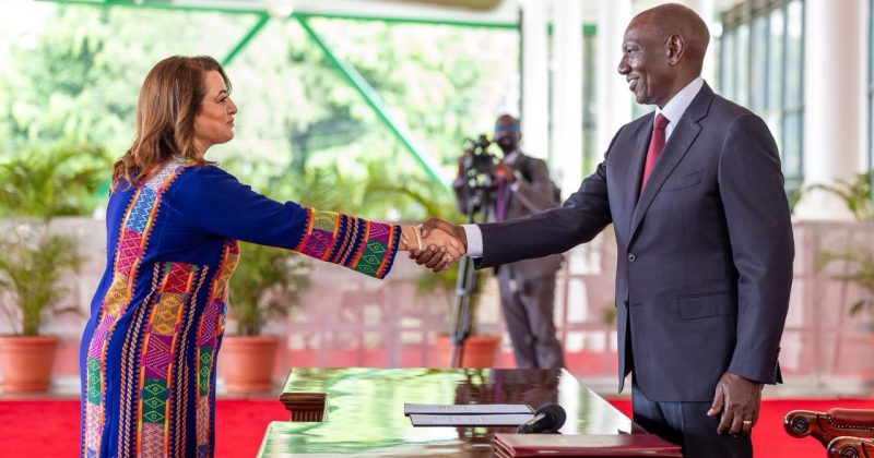 President Ruto Receives Credentials From Three New Ambassadors to Kenya