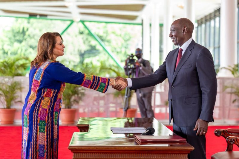 President Ruto Receives Credentials From Three New Ambassadors to Kenya