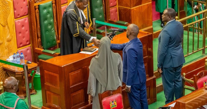 Tubi Mohammed sworn-in as new Isiolo South legislator