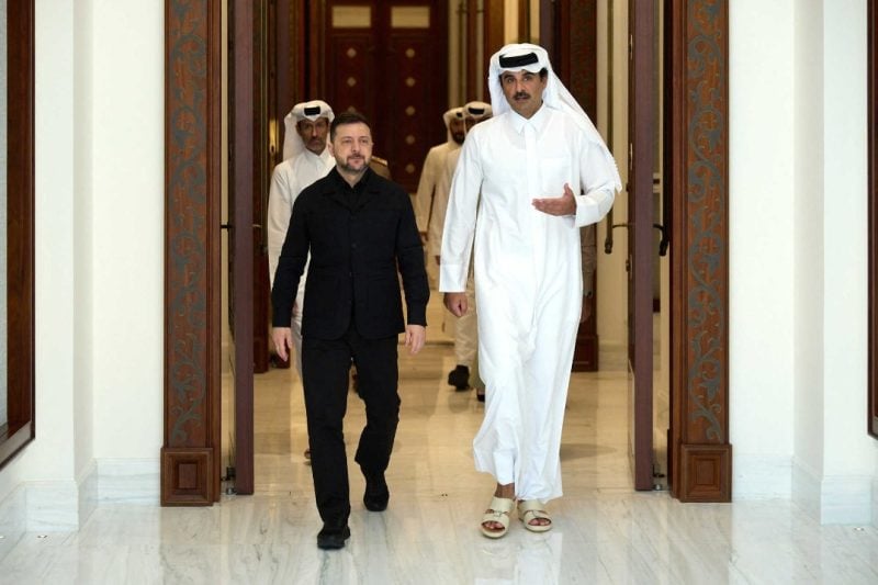 Zelensky agrees defense cooperation with Gulf states – China Daily
