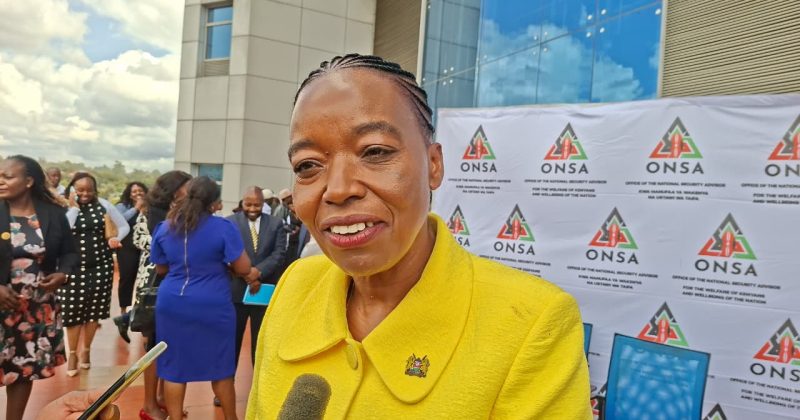 Monica Juma defends Kenya’s role in DR Congo, Haiti as she exits security role