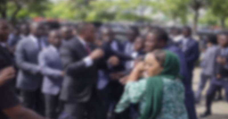 Sifuna, allied Senators confront Samburu Governor in near-fistfight at Parliament