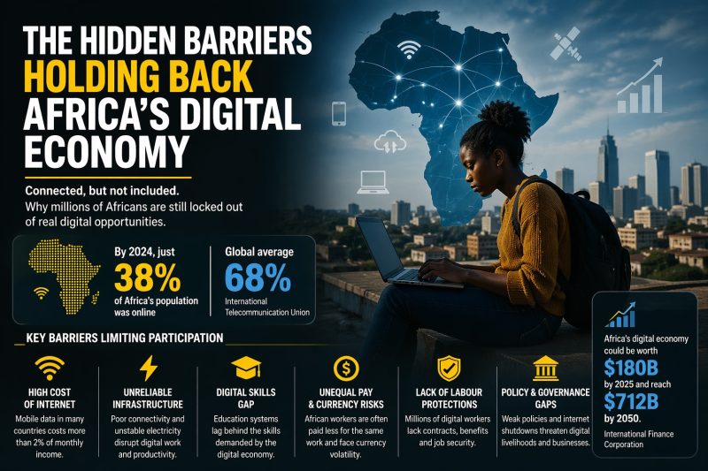 Africa’s youth are online, but locked out of the digital economy’s real value