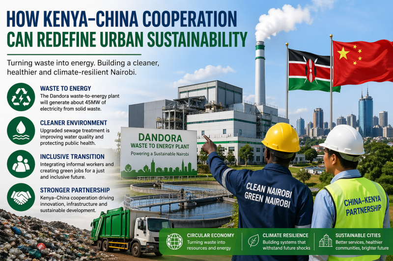 OPINION: How Kenya–China Cooperation Can Redefine Urban Sustainability