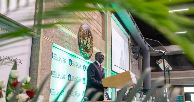 Ruto Urges Africa to Become Producer of Medical Supplies, Not Consumer