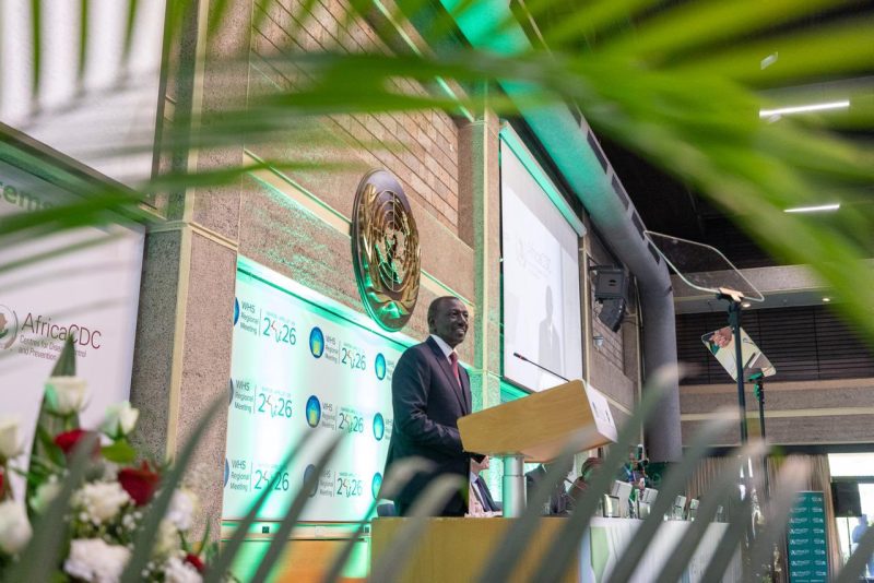 Ruto Urges Africa to Become Producer of Medical Supplies, Not Consumer