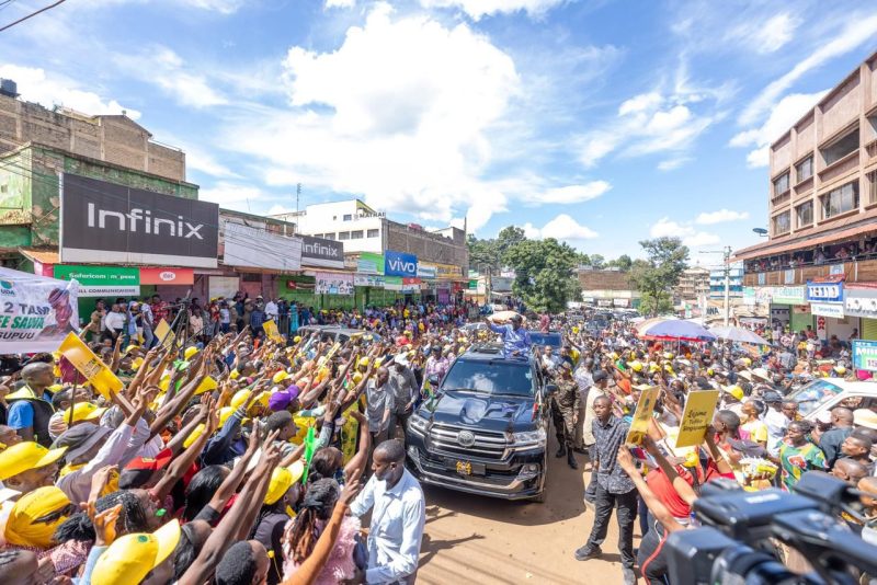 Ruto Rallies Nairobi residents to Shun Politics of Division