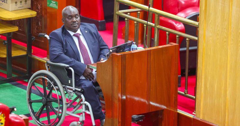 Nominated MP Harold Kipchumba pushes PWD Act implementation