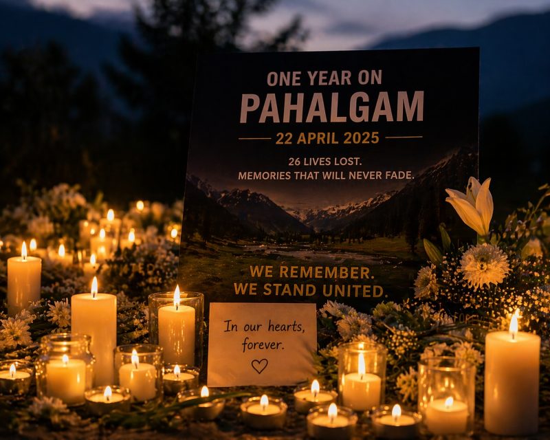 One Year On: Remembering Lives Cut Short in Pahalgam