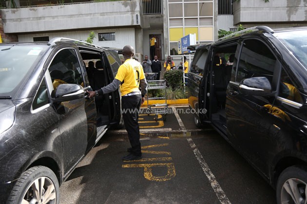 The team was accorded VIP status treatment when they arrived at the JKIA/PHOTO-Susan Wong