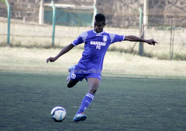 Bandari FC defender Shariff Mohammed in action.PHOTO/Raymond Makhaya