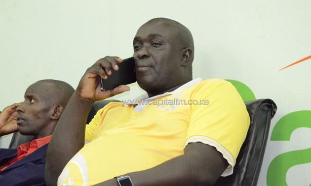 Kenya Prisons head coach David Lung'aho.PHOTO/Timothy Olobulu