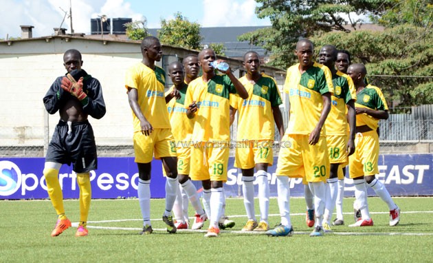 Mathare United players walk off the pitch after a past preliminary match/PHOTO-Timothy Olobulu