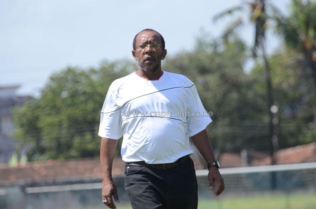 Bandari FC coach Twahir Muhiddin expects a tough game from Gor when they play at the Mbaraki Complex/PHOTO- Timothy Olobulu