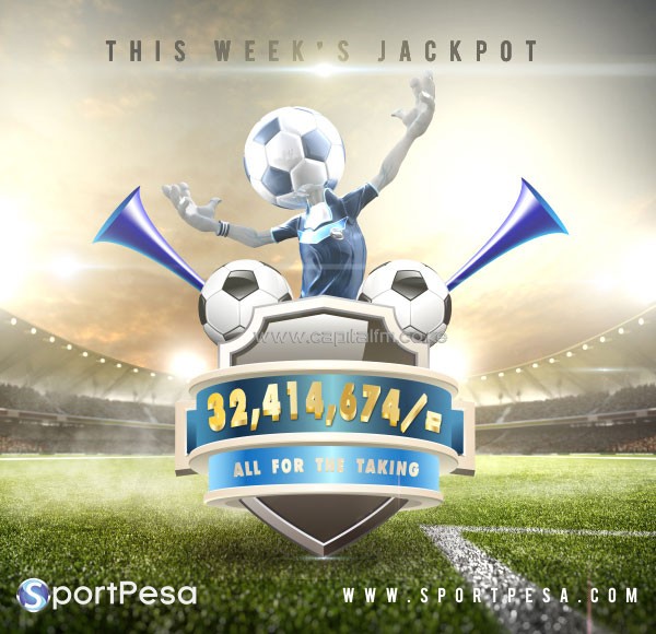 SportPesa banner.