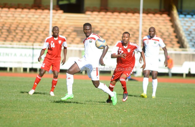 Kenya Musa Mohammed against Sudan Ramdan Aga.PHOTO/Raymond Makhaya