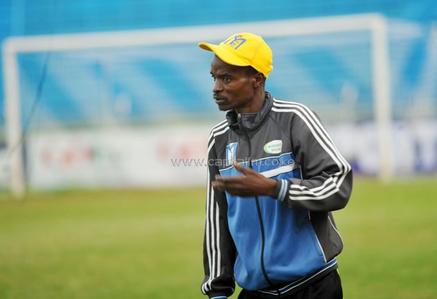 Muhoroni Youth head coach James 'Odijo' Omondi in a past SPL match.PHOTO/Raymond Makhaya