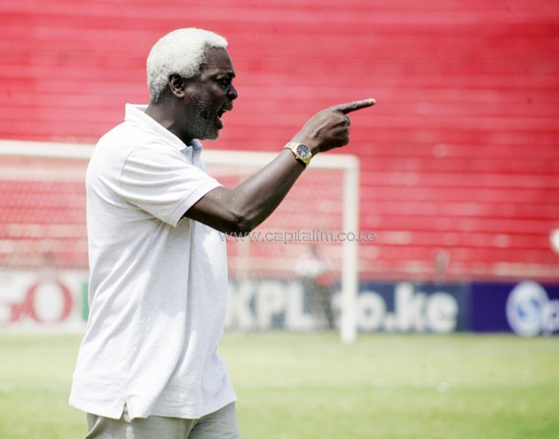 Nairobi City Stars head coach John 'Bobby' Ogolla.PHOTO/Raymond Makhaya.