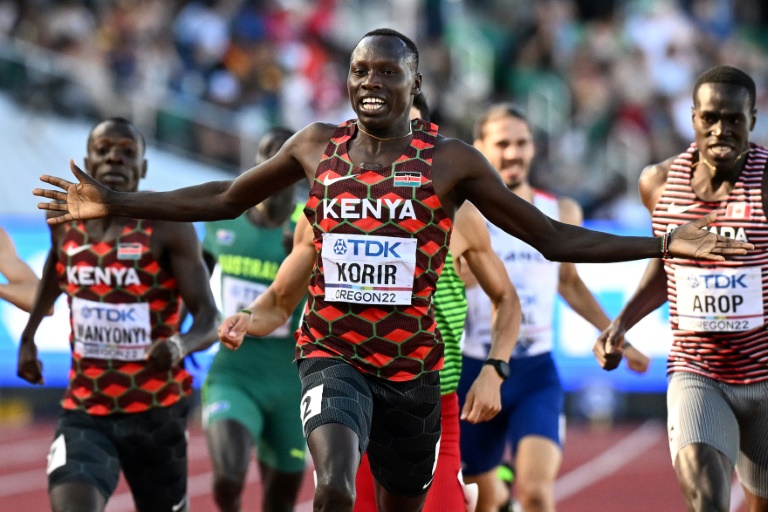 Korir sets sights on Rudisha’s record after clinching gold in Oregon