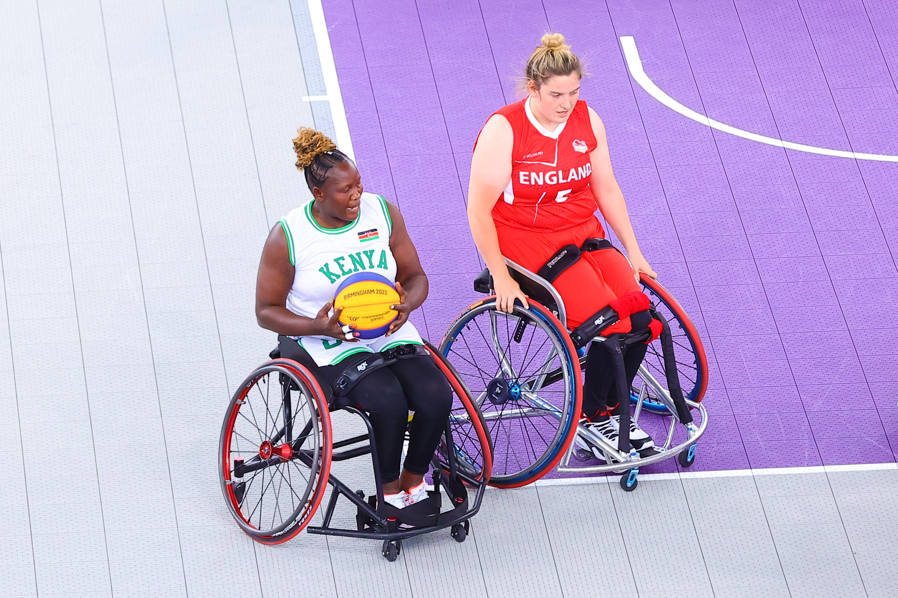 Wheelchair-Basketballer Adhiambo picks positives from England mauling in Birmingham