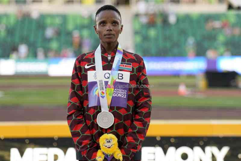World silver medalist Chebet keen on becoming Obiri’s heir in 5000m