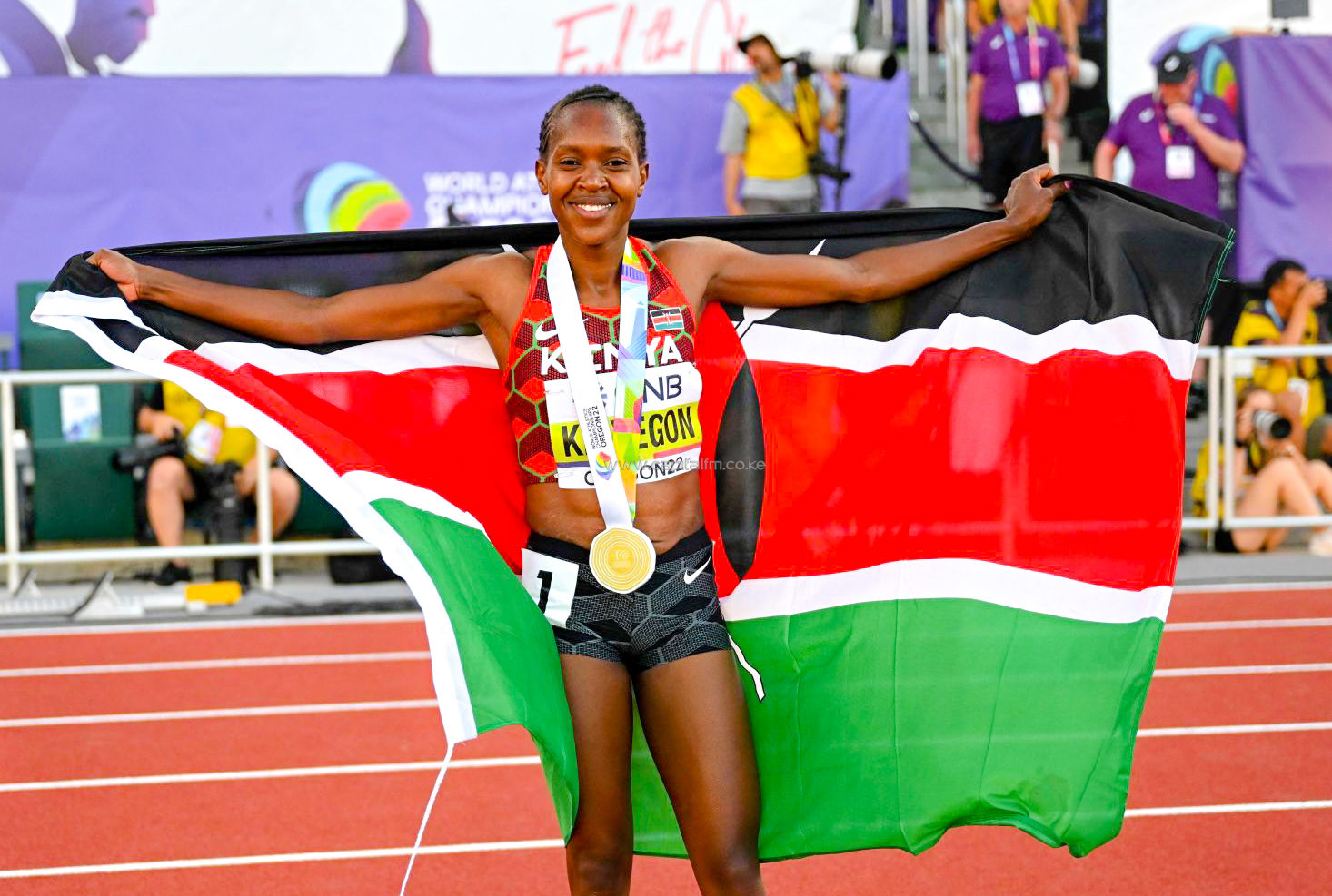 World champ Kipyegon keen to extend hot streak at Monaco Diamond League