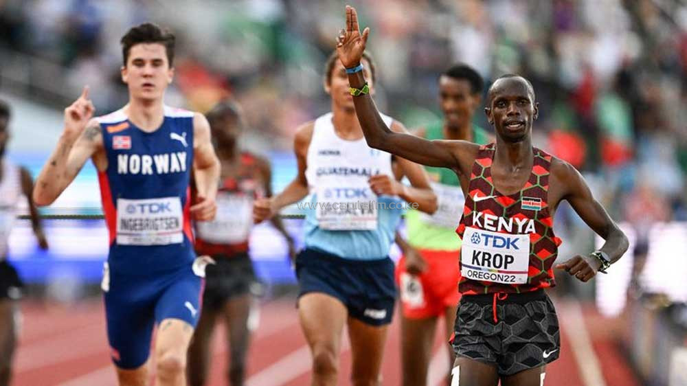 Kenyan trio sound war drums against Ethiopia, Uganda in 5000m final