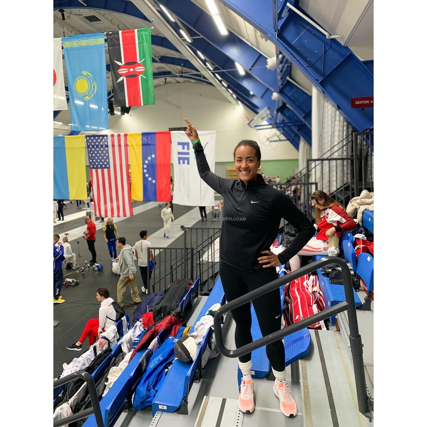 History maker Ndolo admits being teary-eyed after fencing debut for Kenya