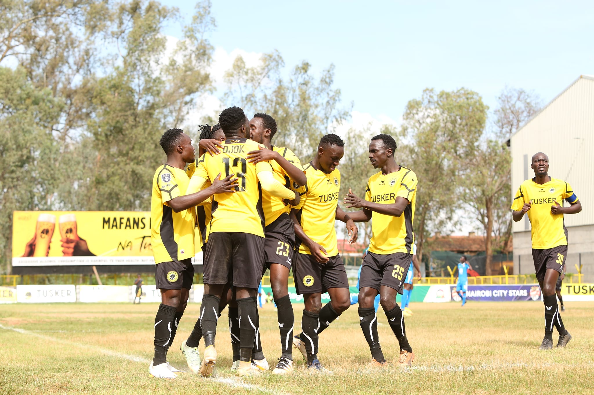 <strong>Ugandan marksman Ojok stars as Brewers intoxicate City Stars at Ruaraka</strong>