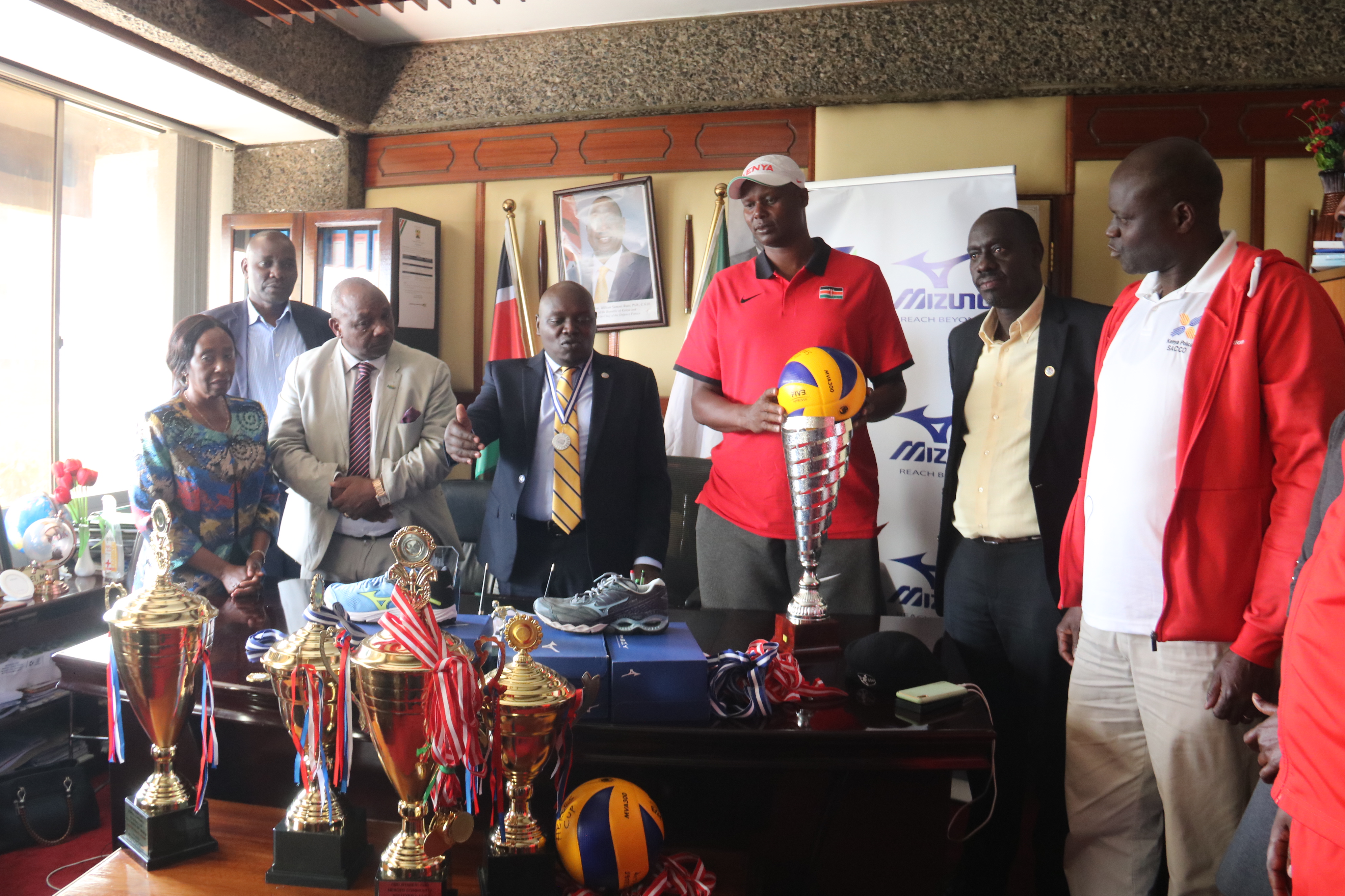 <strong>Politicians encouraged to work with KVF to nurture volleyball talent at grassroots</strong>