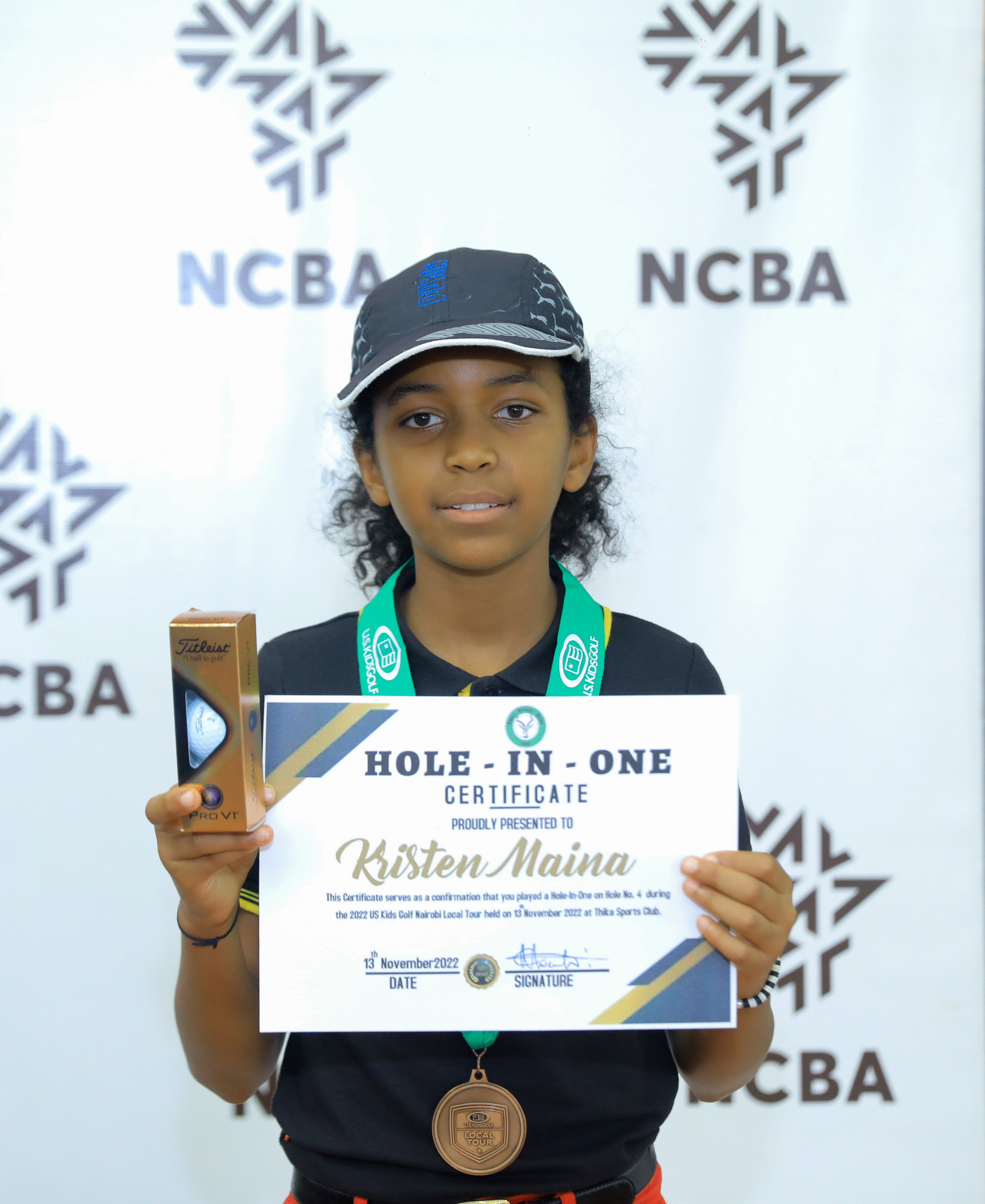 Maina, Samani shine as Junior Golf Tour tees off in Thika