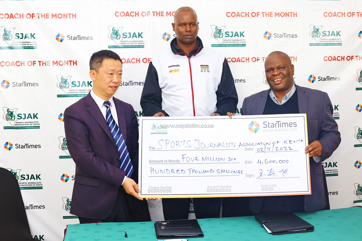 SJAK, StarTimes partner to award top coaches in Kenya