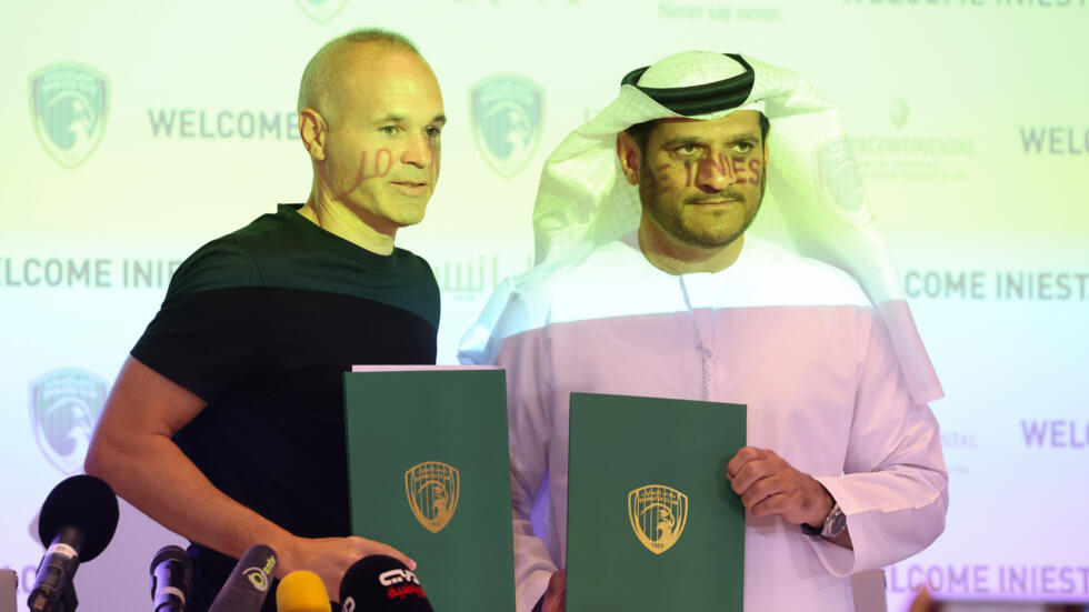 Spanish star Iniesta ‘opens new page’ with Emirates move