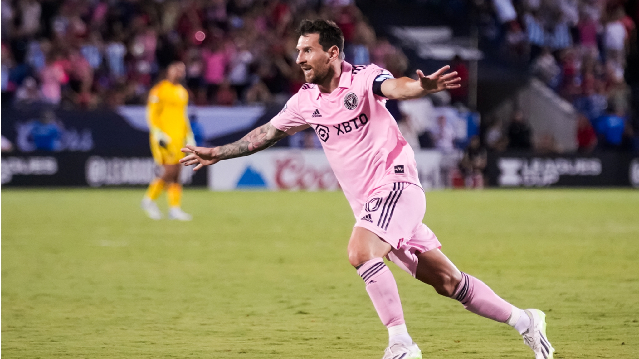 Miami move ‘opposite’ of PSG switch, says happy Messi