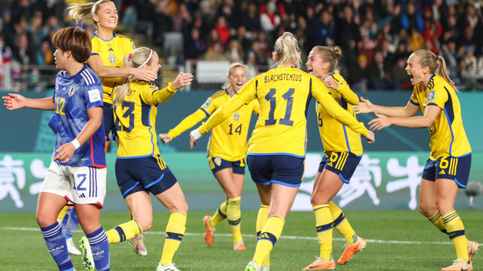 Sweden end Japan run to set up World Cup semi-final with Spain