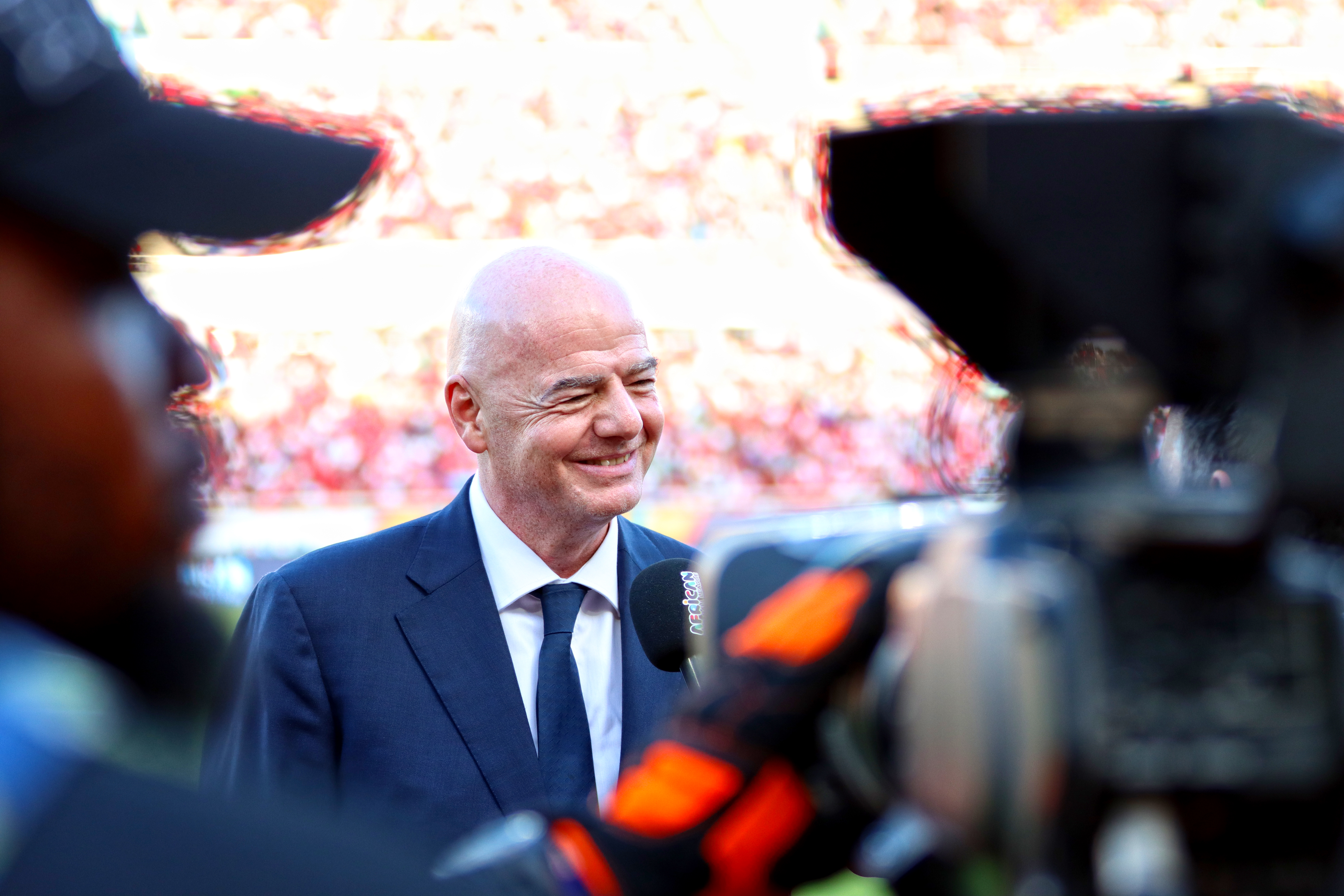 Forfeit matches when fans are racist – Fifa’s Infantino