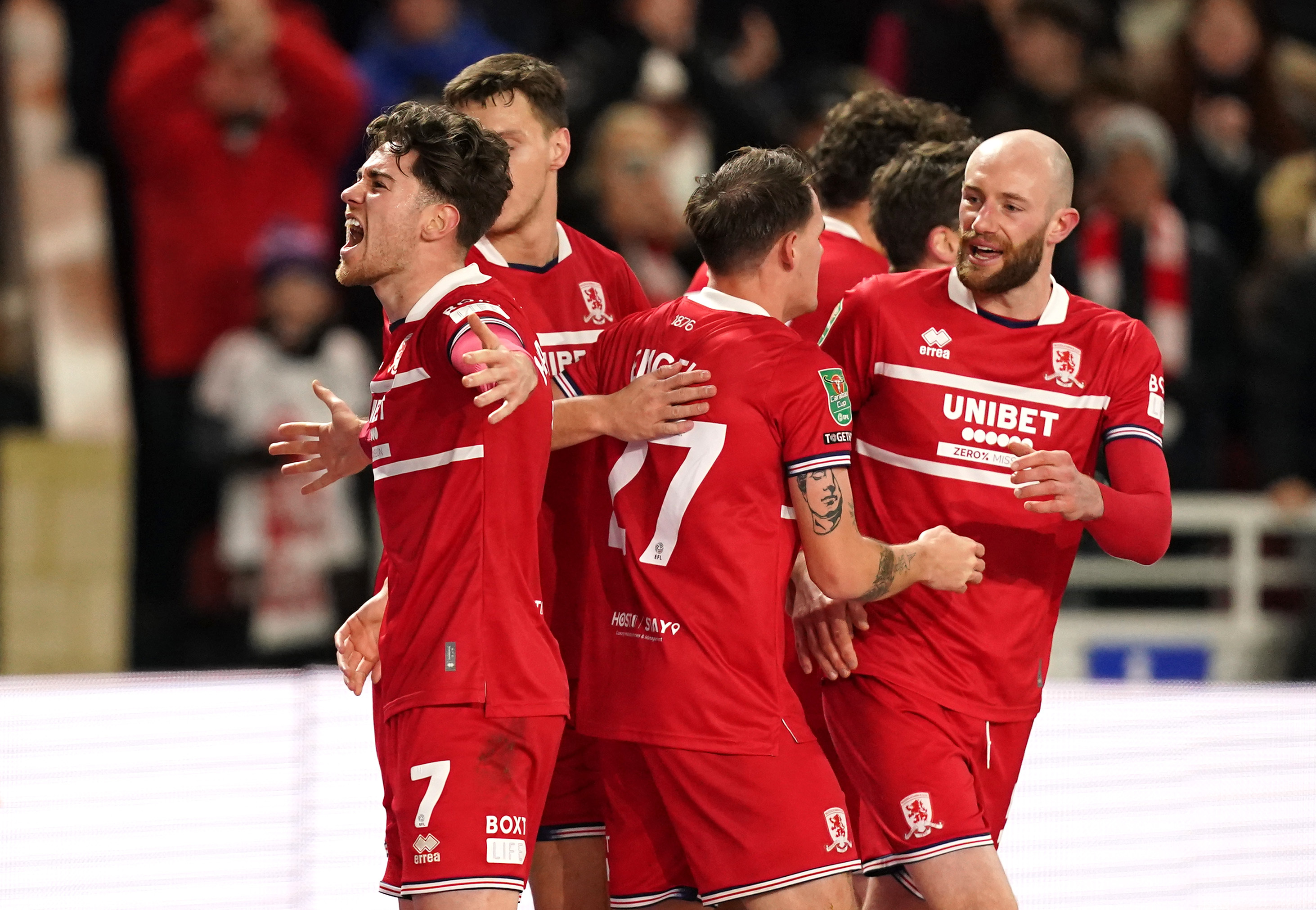 Boro stun Chelsea in Carabao Cup semi first leg