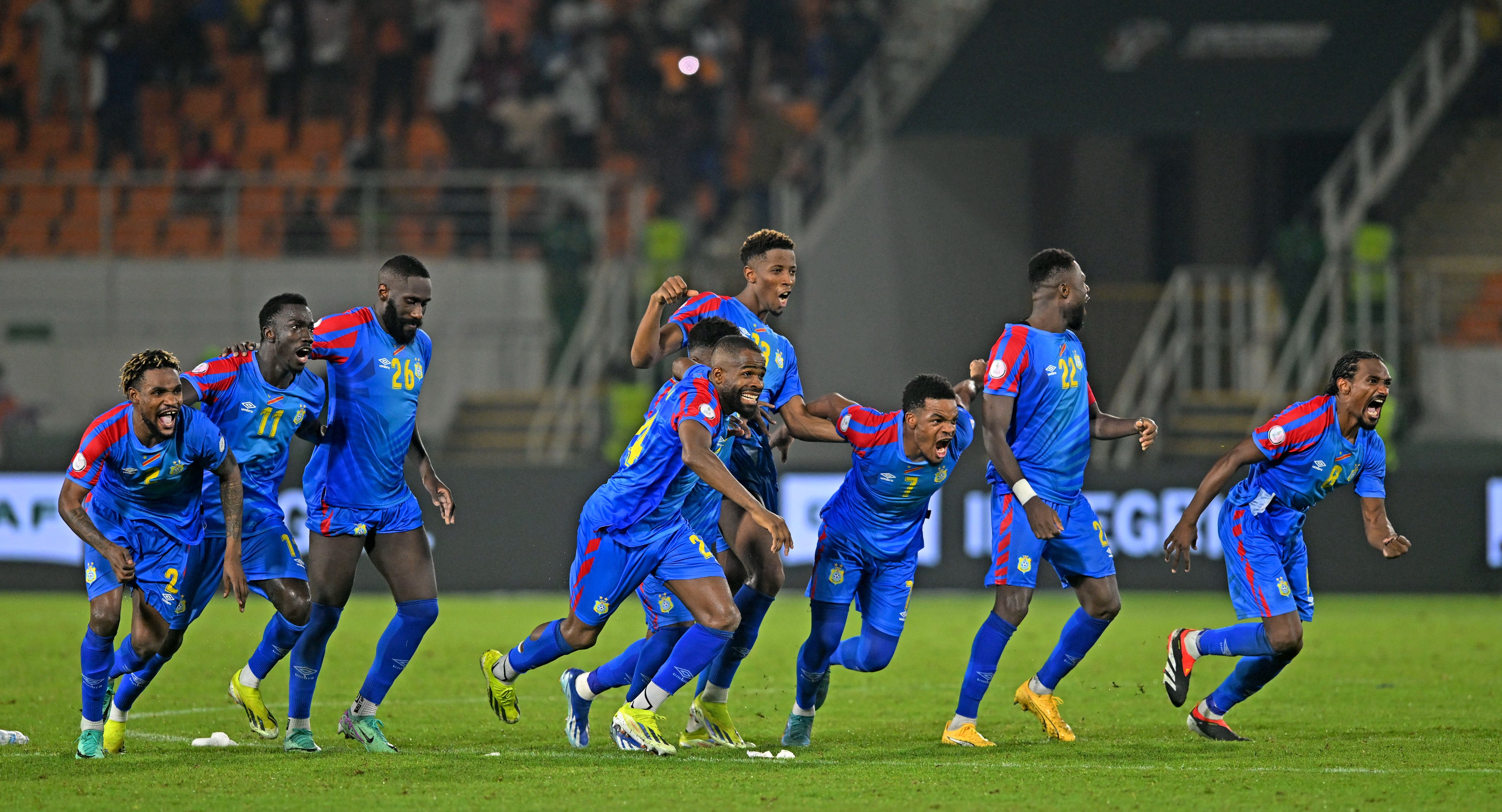 Goalkeeper hits winning penalty as DR Congo stun Egypt to make AFCON quarters
