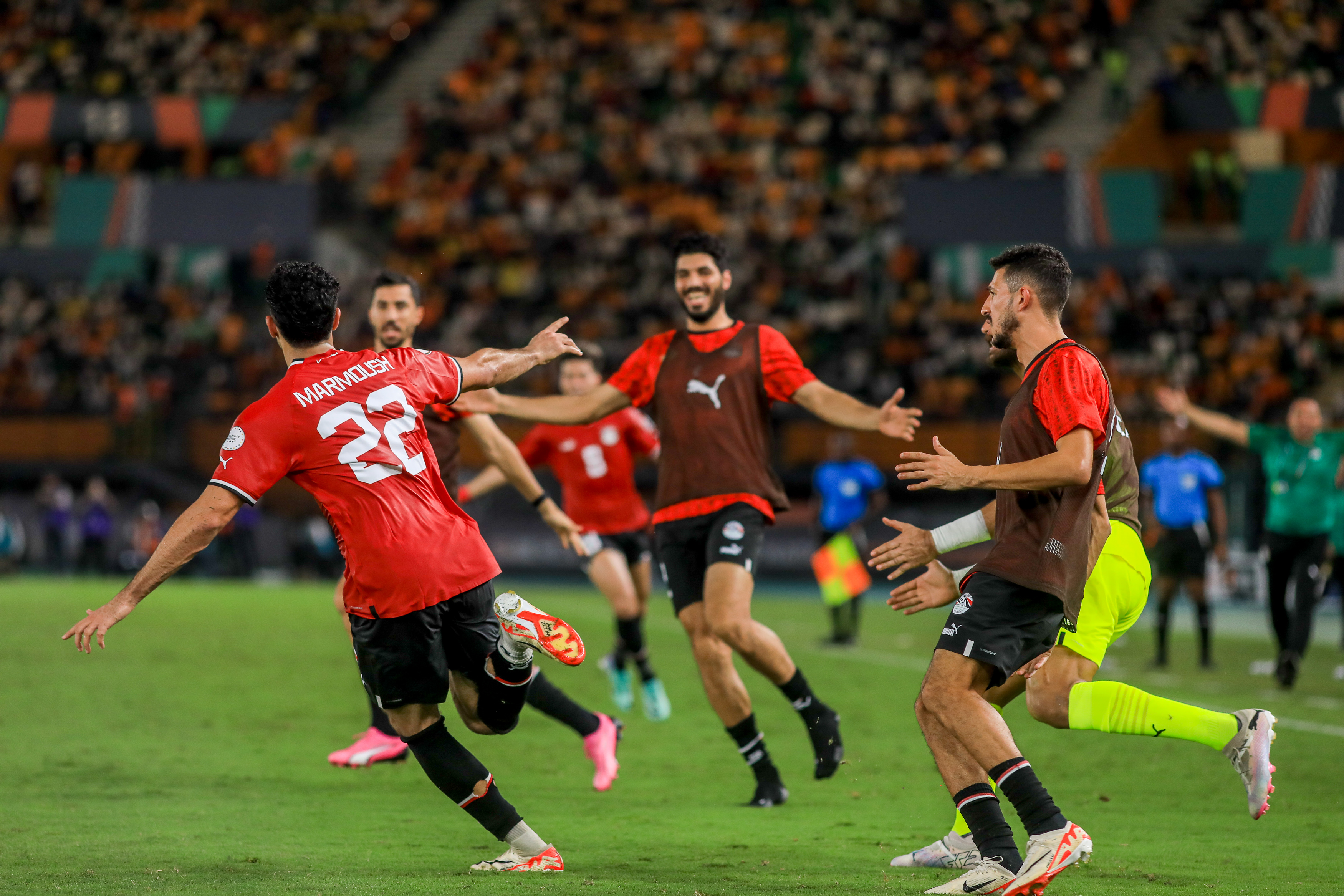 Salah injured as Egypt fight back to hold Ghana to draw