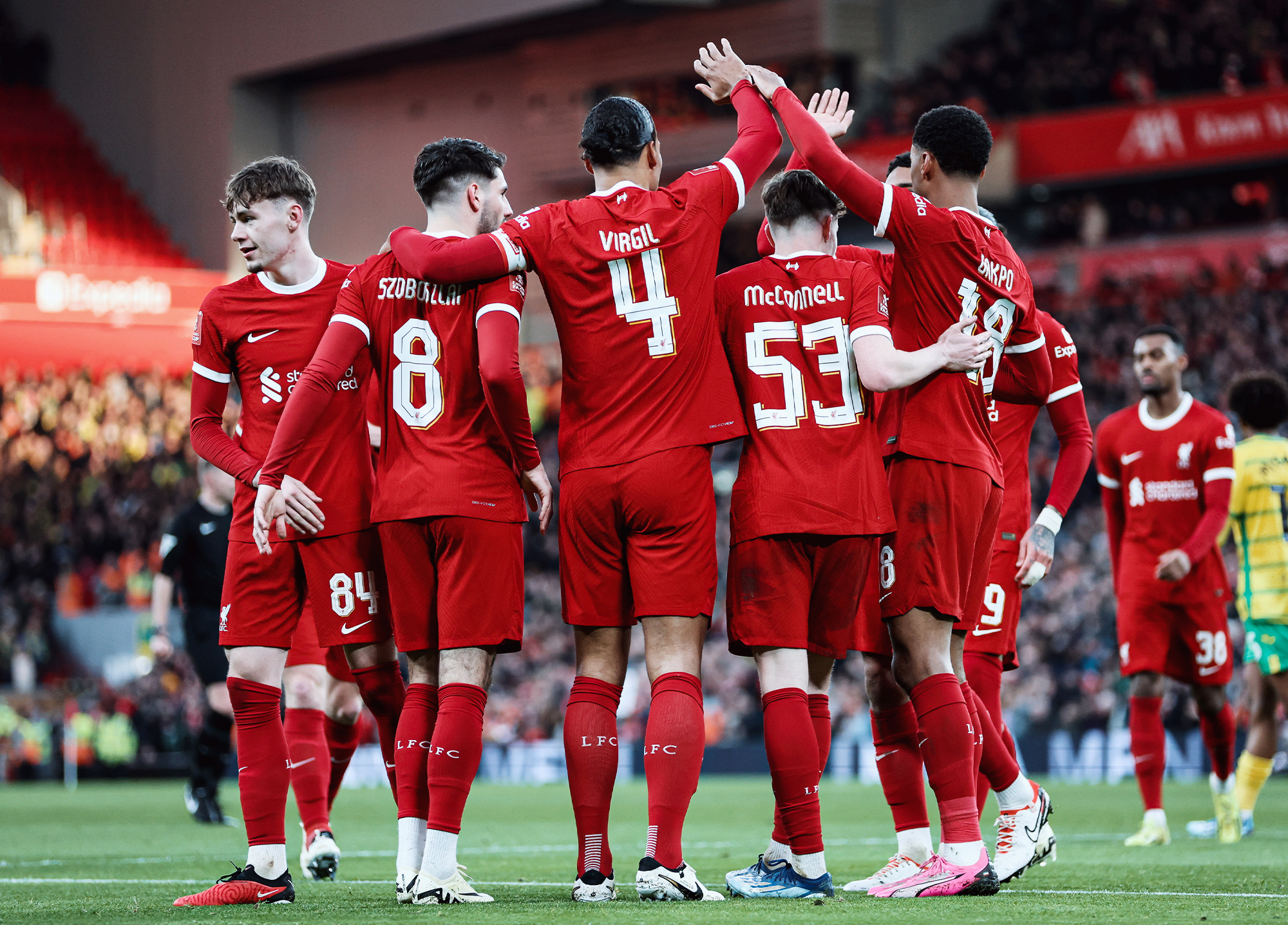 Five-star Liverpool make light work of Norwich to make FA Cup fifth round