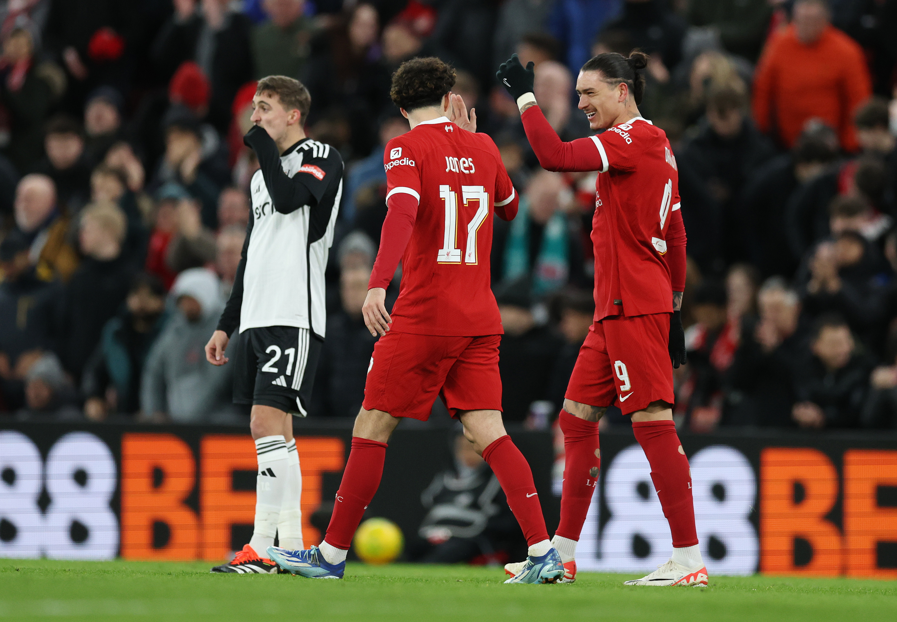 Liverpool stage second half comeback to beat Fulham in Carabao Cup