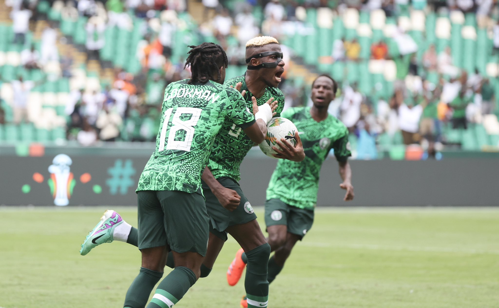 AFCON 2023: Osimhen scores but Nigeria held by Equatorial Guinea