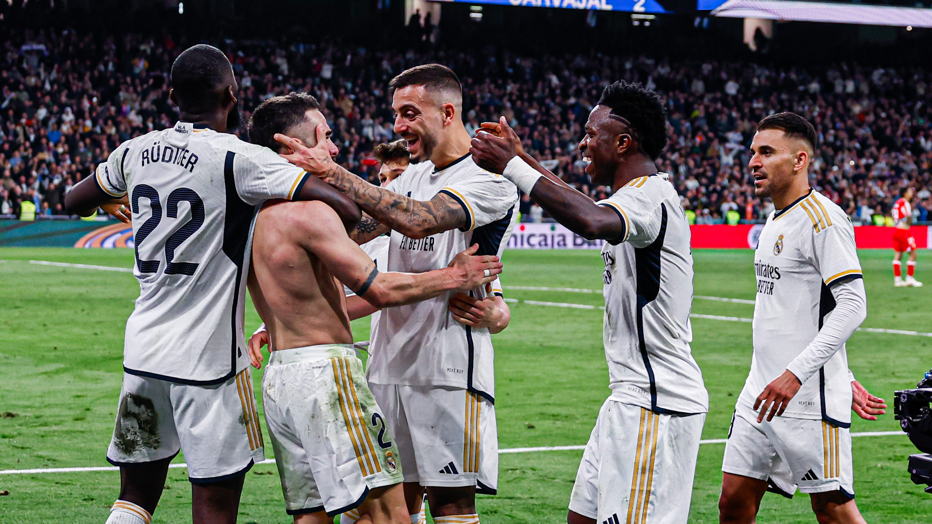 Real Madrid stage dramatic comeback to beat bottom side Almeria