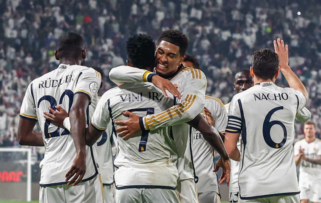 Vinicius on a hatrick as real Madrid beat Barca to clinch Spanish Super Cup