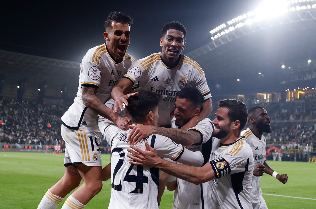 Real edge out Atletico in eight-goal Super Cup semi thriller