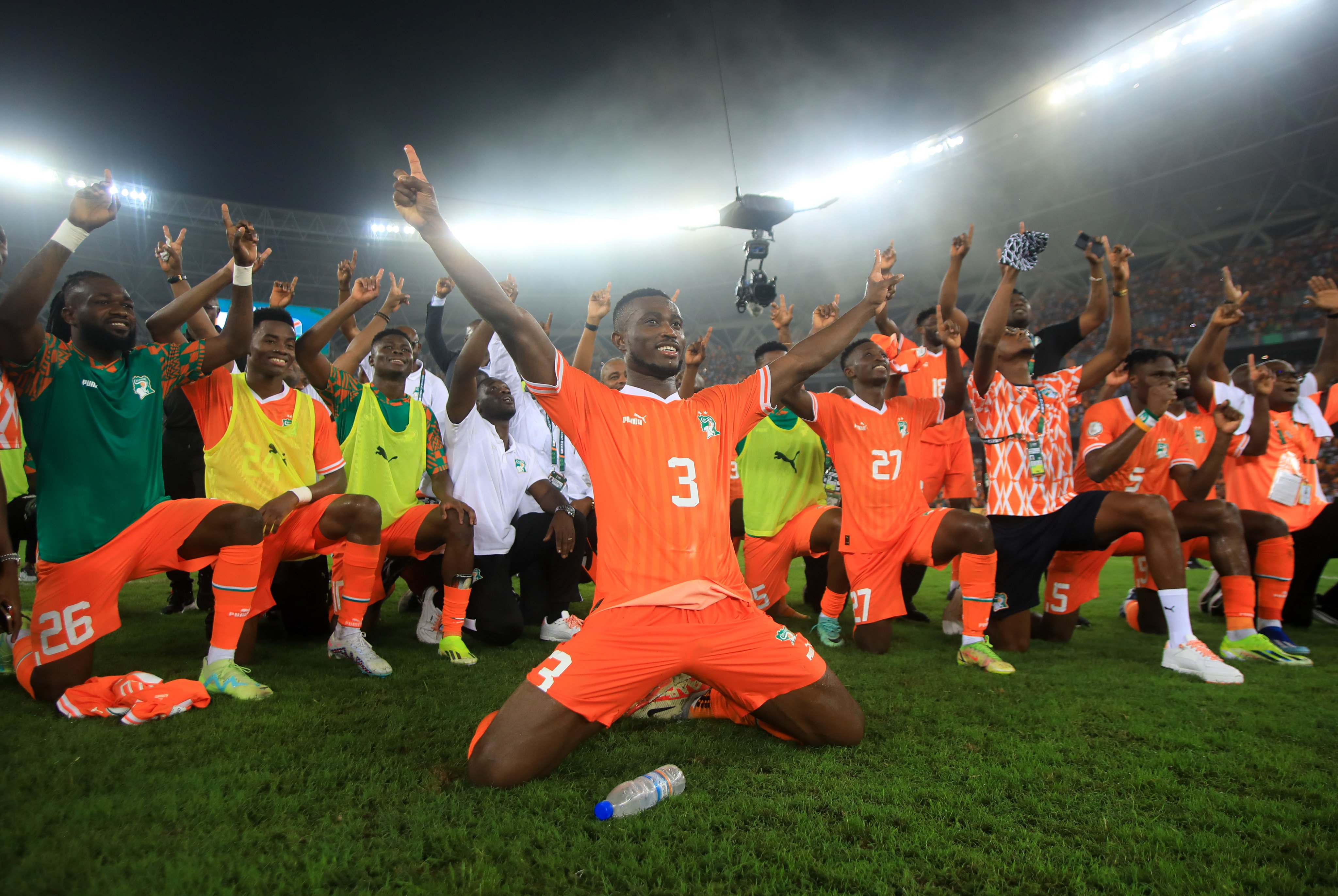 Ivory Coast ‘spirit’ praised after rollercoaster run to AFCON final