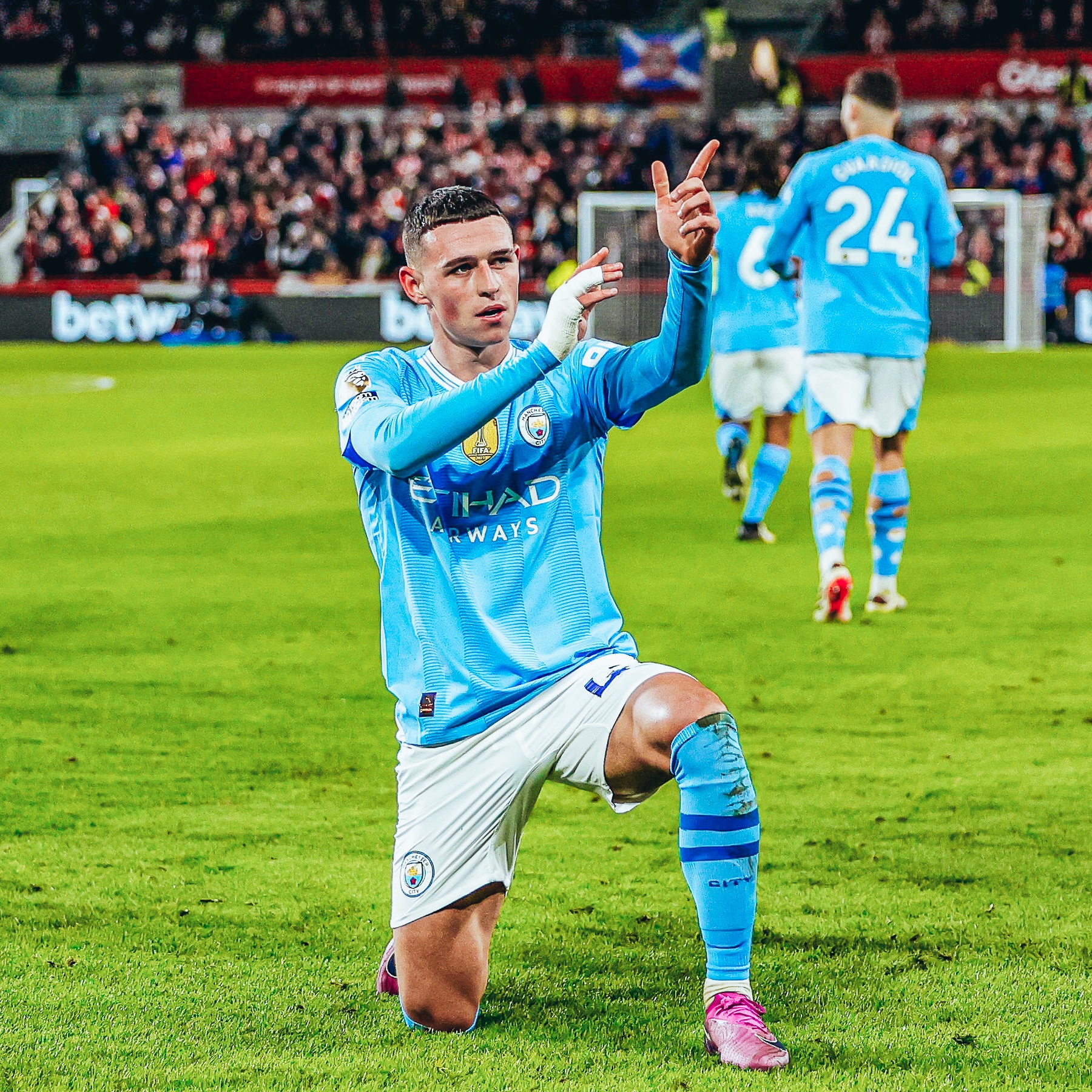Foden’s hatrick sends Manchester City two points close to Liverpool