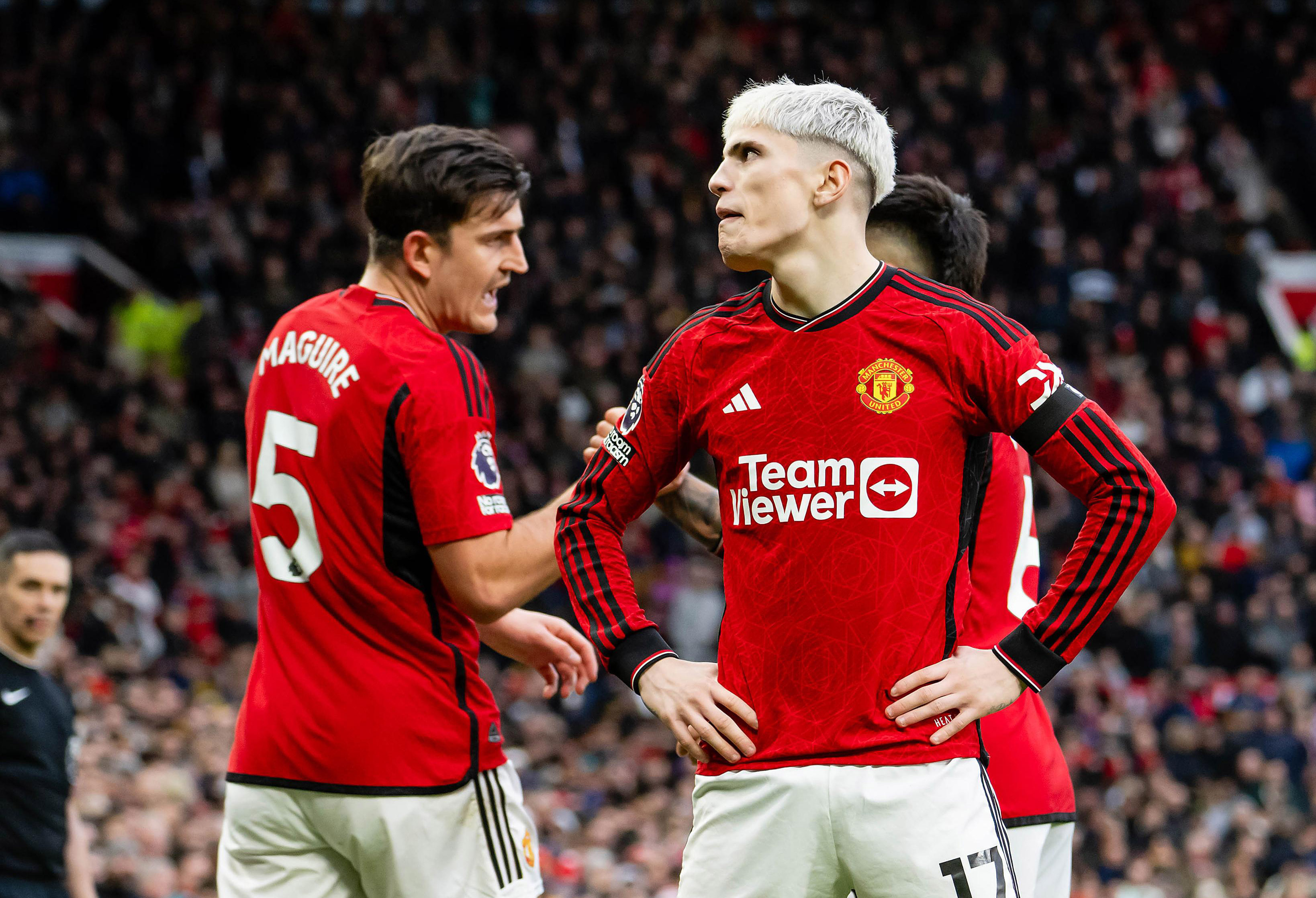 Garnacho brace sees Man United down West Ham at Old Trafford