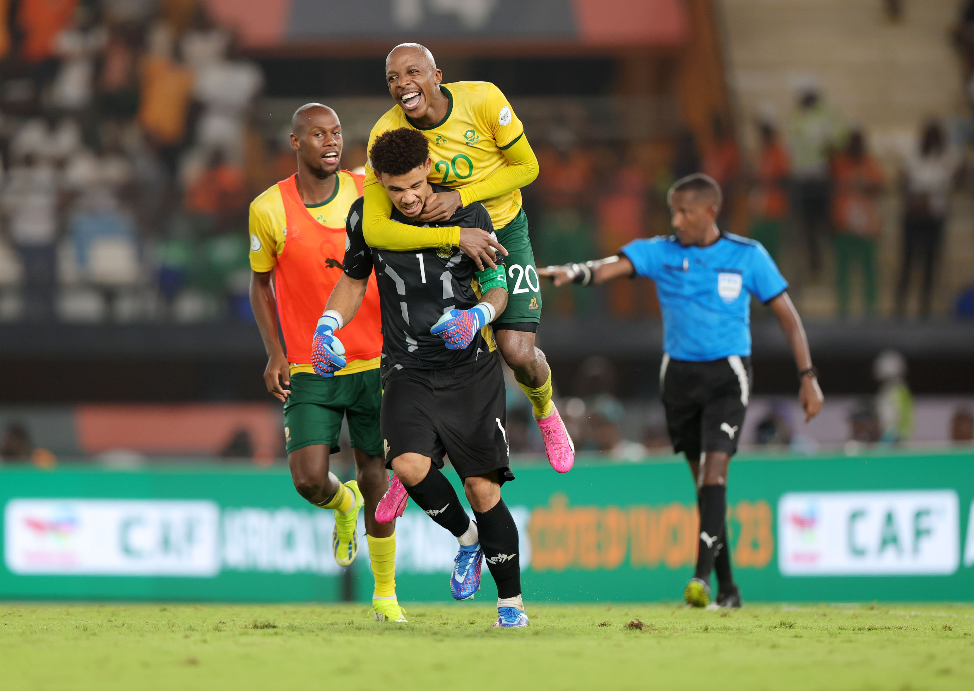 Ronwen Williams main man again as Bafana clinch AFCON bronze